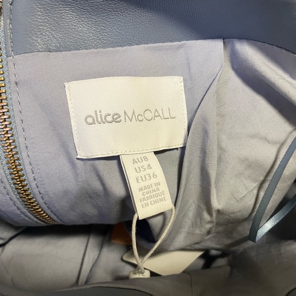 Alice McCall The Way Leather Skort - Picture 13 of 16